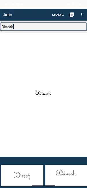 Signature Creator Screenshot 1