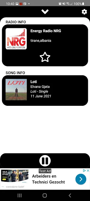 Albania Radio – Albanian AM & FM Radio Tuner Screenshot 1
