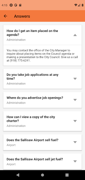 City of Sallisaw Screenshot 3