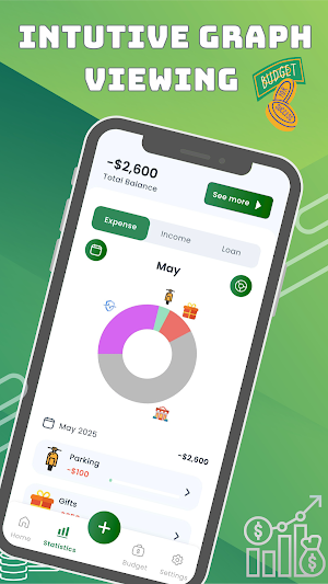 Track & Save – Budget Planner Screenshot 2