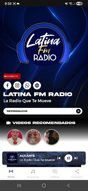 Latina FM Radio Screenshot 2
