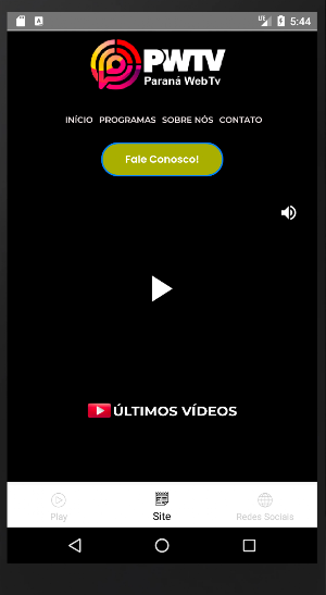 Paraná Web TV Screenshot 2