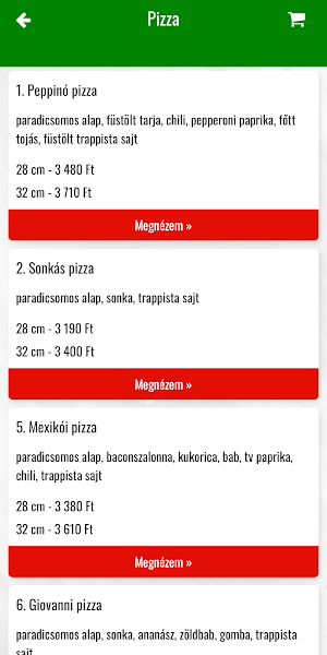 Peppino Pizzéria Screenshot 1