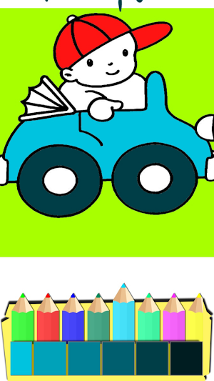 Car Coloring Book Screenshot 2