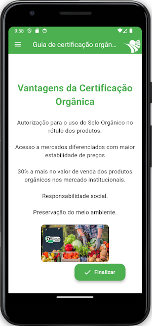 IDR Orgânico Screenshot 3