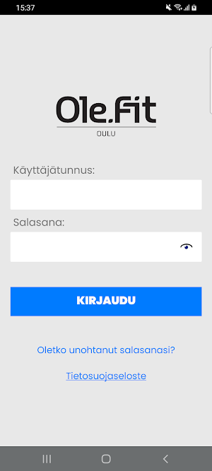 Ole.Fit Oulu Screenshot 0