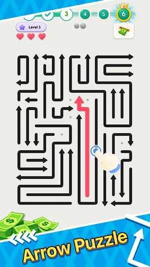Arrow Treasure: Color Flow Screenshot 0