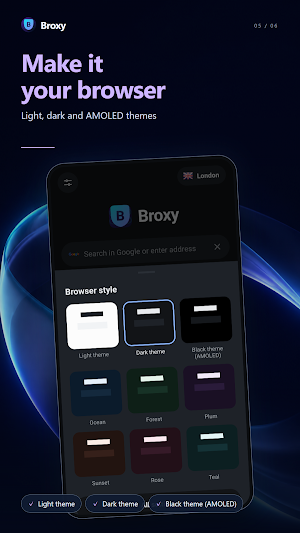 Broxy - Private Browser Screenshot 2