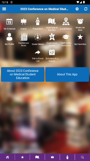 STFM Conferences Screenshot 1