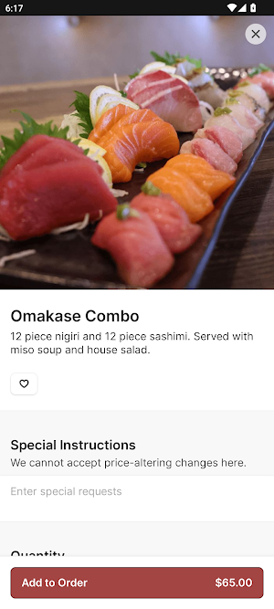 Miku Japanese Restaurant Screenshot 3