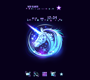 Unicorn Emblem Theme Screenshot 0