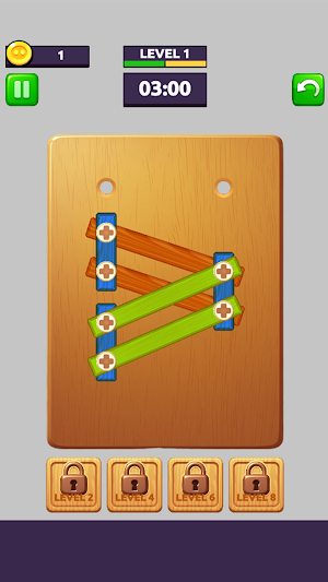 Wood Puzzle: Remove Screws Screenshot 0