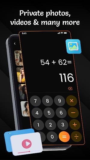 Calculator Vault: Hide Photo Screenshot 3