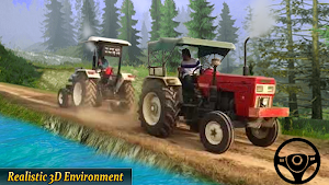 Real Tractor Pulling Simulator: Offroad | City Mod Screenshot 3
