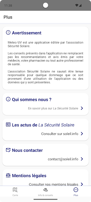 MeteoUV Screenshot 1