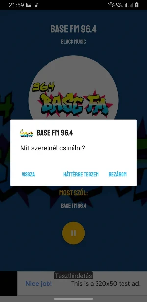 Base FM 96.4 Screenshot 1