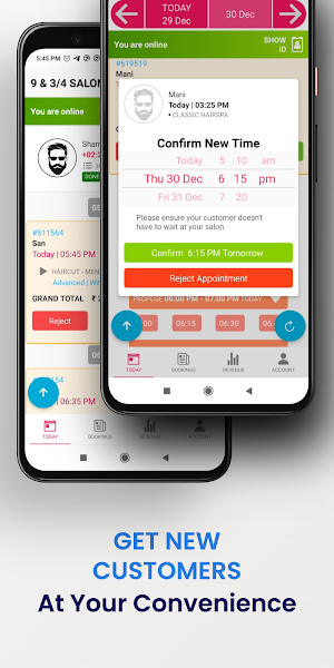 SVAYO Partner: Salon Admin App Screenshot 2