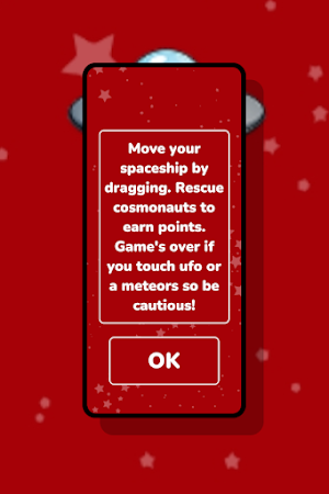 Red Space - Cosmonaut Saving Screenshot 2