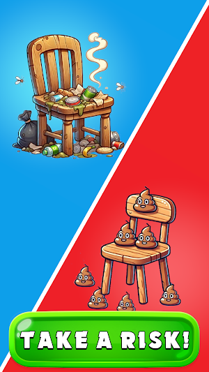Choose a Chair: Funny Choices Screenshot 1