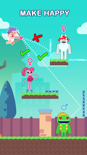 Love Archer: Monster Couple Screenshot 2
