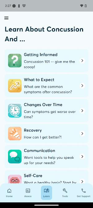 Concussion Explorer Screenshot 3