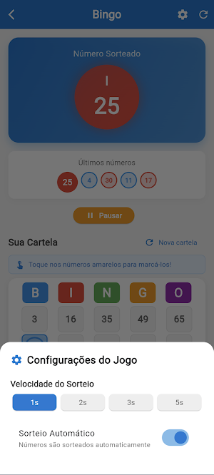 Bingo do Povo Screenshot 2