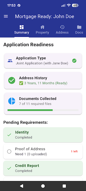 UK Mortgage Ready Pro Screenshot 1