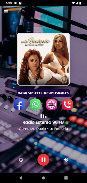 Radio Estereo 96 FM Screenshot 1