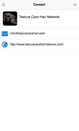 Texture Care Hair Network Screenshot 2