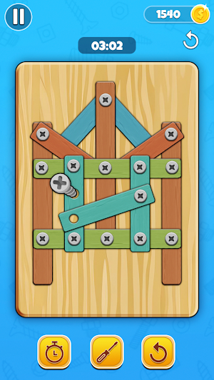 Nut & Bolts Screw Puzzle Games Screenshot 1