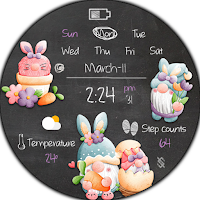 BFF38- Happy Easter Gnomes