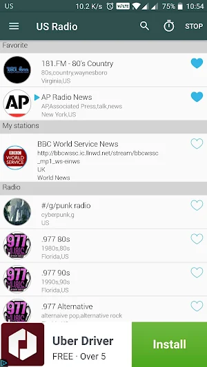 US Radio Screenshot 3