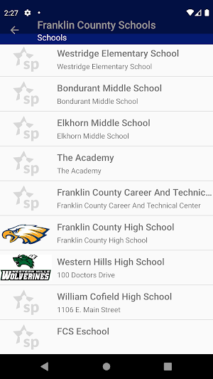 Franklin County Schools Screenshot 1