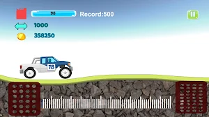Hill  Car  Game 2D Screenshot 0