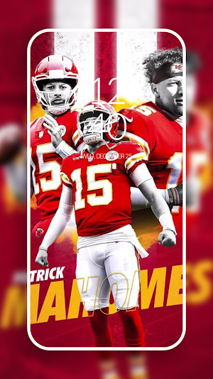 Patrick Mahomes HD Wallpaper Screenshot 3