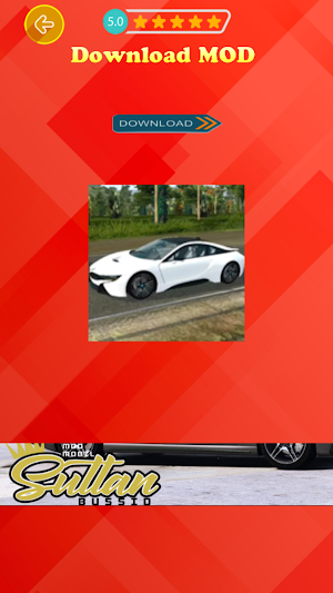 Mod Mobil Sultan Bussid Screenshot 3