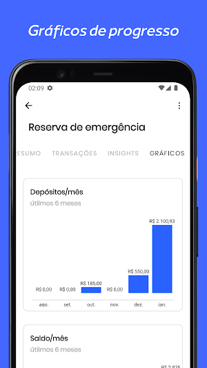 Meta Financeira - Cofrinho Screenshot 2