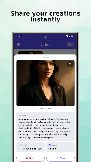 Imagee – AI Image Generator Screenshot 1