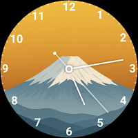 Fuji - Flat Watch Face