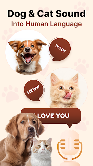 Pet Translator: Dog, Cat Sound Screenshot 2