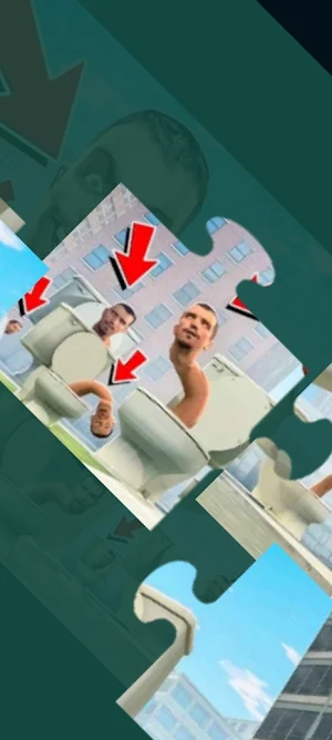 Skibidi Toilet Puzzle 3D Screenshot 0