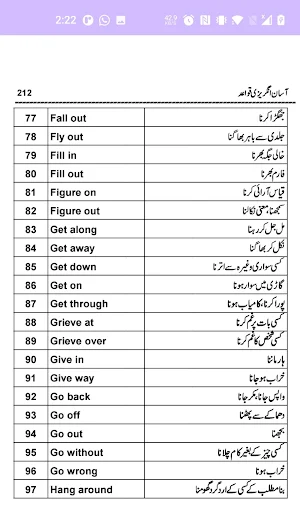 Learn English speaking in urdu Screenshot 2