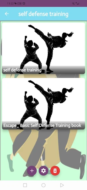 self defense training Screenshot 2