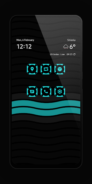 Aqua Tech Icon Pack Screenshot 0