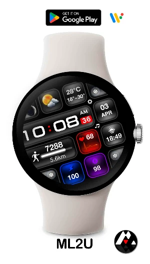 ML2U 238 Watch Face Screenshot 3