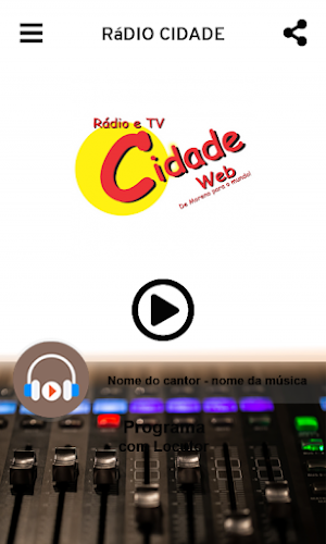 Rádio Cidade Screenshot 1