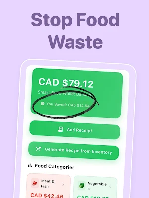Fridge Manager: Food & Recipes Screenshot 0