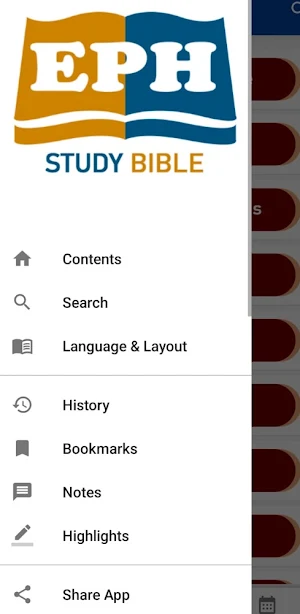 EPH STUDY BIBLE Screenshot 1