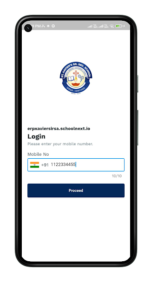 Teacher App St Xavier's, Sirsa Screenshot 1