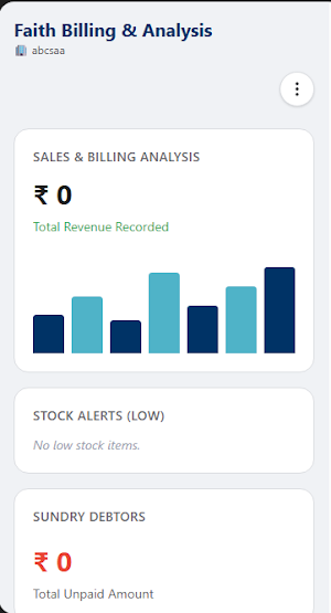 Faith Billing and Analysis Screenshot 0